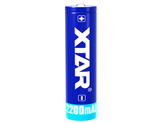 Xtar 18650 li-ion rechargeable 2200mAh